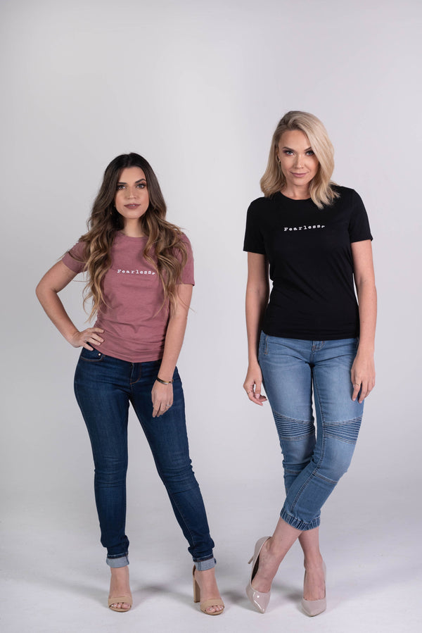 FEARLESS TEE - Lemon Ginger