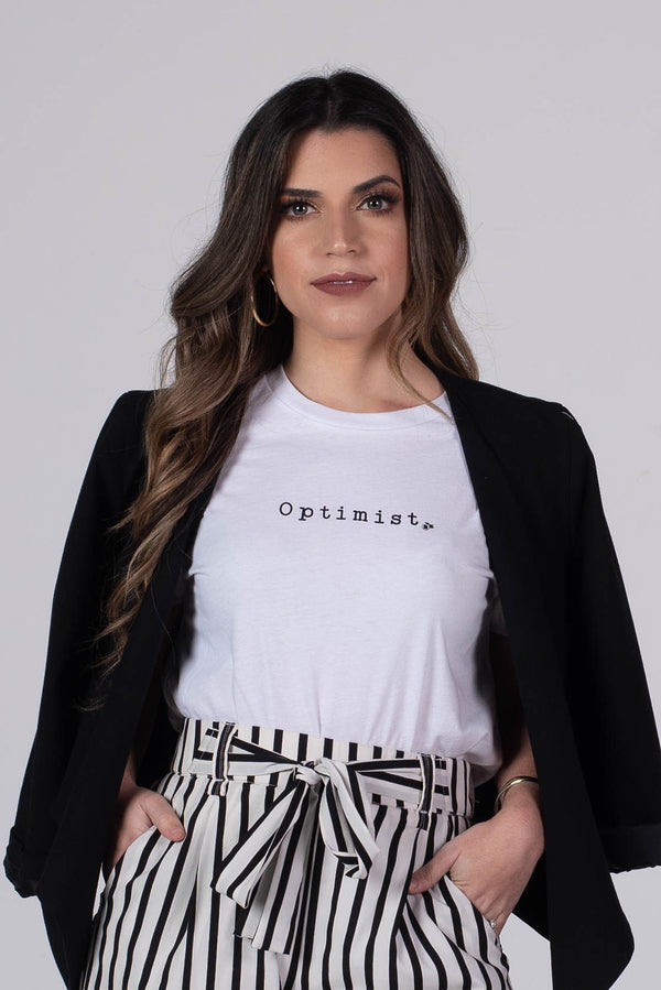 OPTIMIST TEE - Tangerine